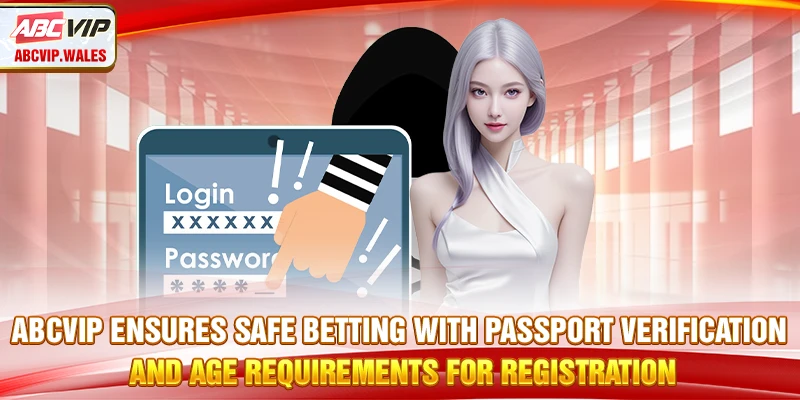 ABCVIP ensures safe betting with passport verification and age requirements for registration