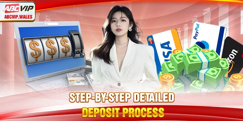 Step-by-step detailed deposit process
