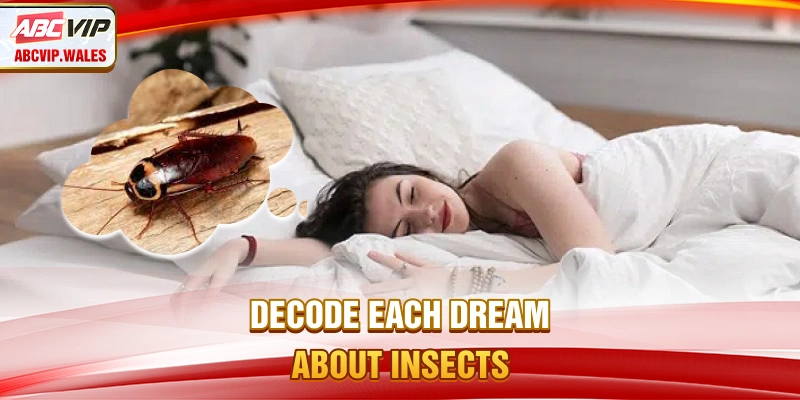Decode each Dreaming about insects
