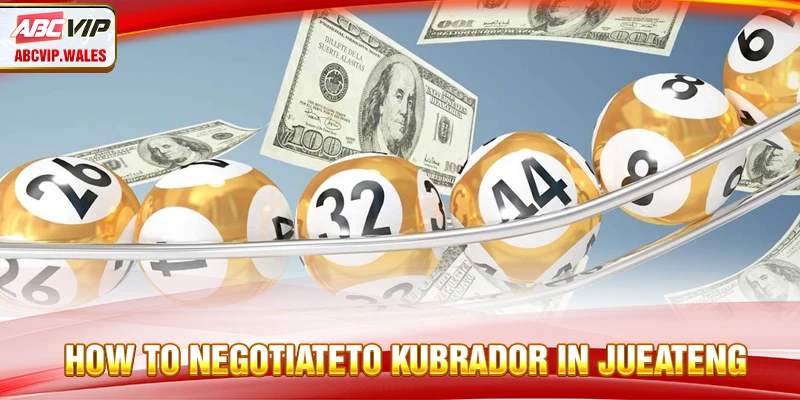 How to negotiateto kubrador in Jueteng