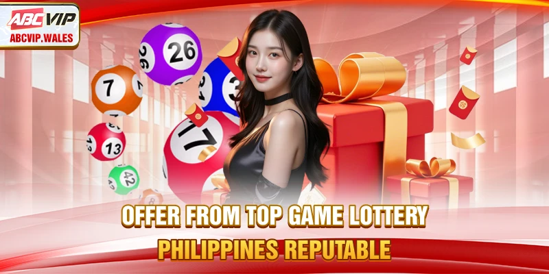 Offer from typ game lottery philippines reputable