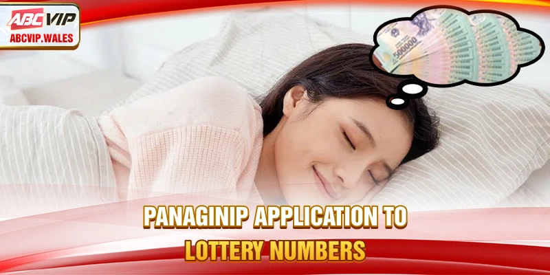 Panaginip application to lottery numbers
